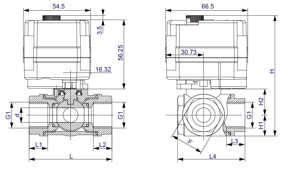 KLD20T modulierendes 3-Wege-Motorventil-2024-04