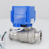 KLD 20S/SJ Super Mini 2-Wege Motorisierte Kugelventil (Tri-Clamp)