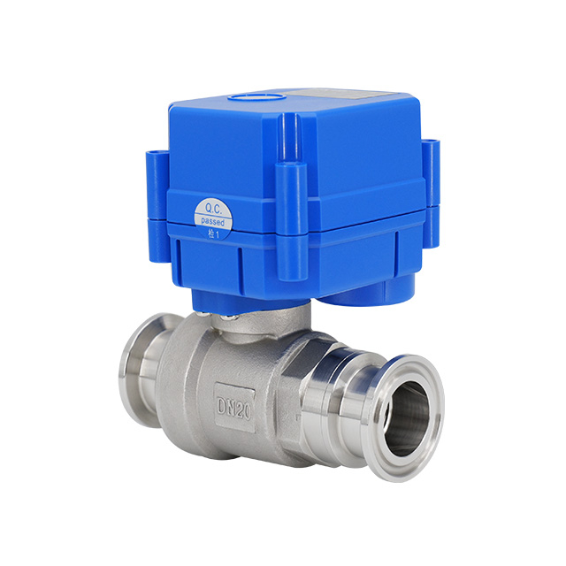 KLD 20S/SJ Super Mini 2-Wege Motorisierte Kugelventil (Tri-Clamp)