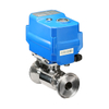 KLD 200 2-Wege-motorisierte Kugelventil für schnelles Zusammenbau (Tri-Clamp)