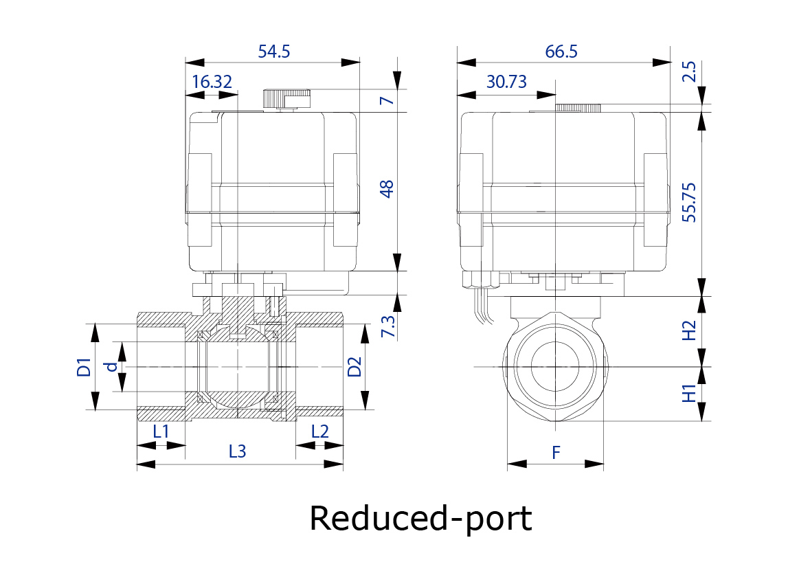 KLD20T modulierend 2-Wege-2