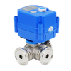 KLD 20S/SJ Super Mini 3-Wege Motorisierte Kugelventil (Tri-Clamp)